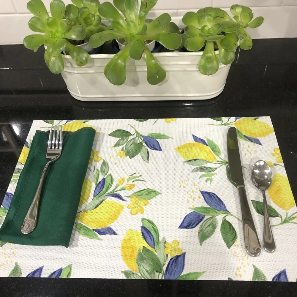 Bunches of Lemons - 4 Placemats 🍋